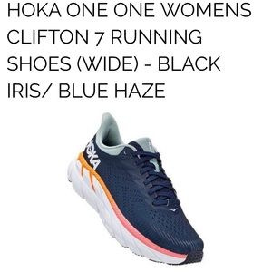 Hoka one one Clifton 7 running shoes, size 7.